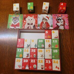 Jigsaw Puzzle Advent Calendar Christmas Cats